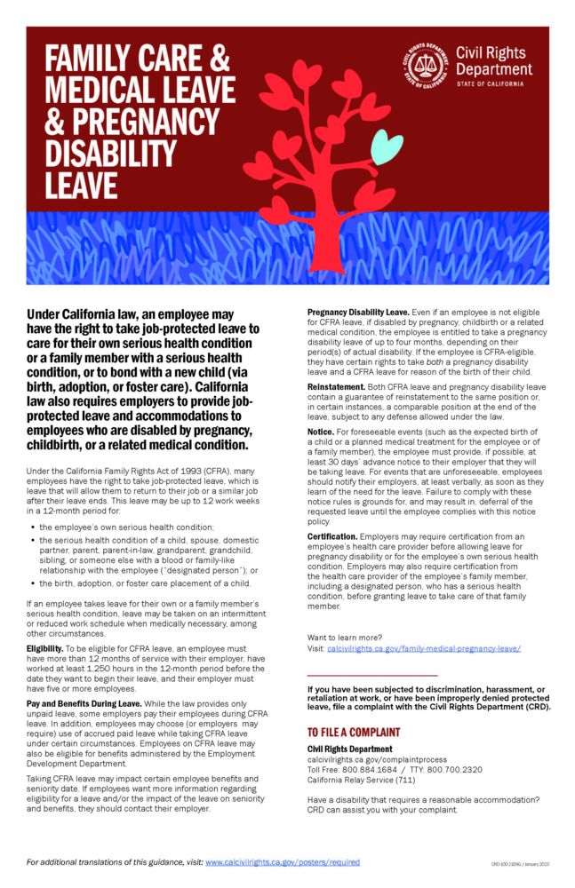 Family Care and Medical Leave