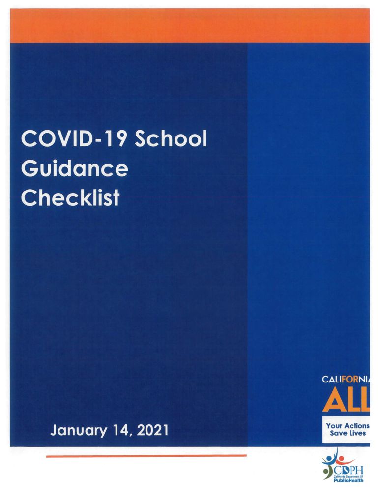 School Guidance Checklist