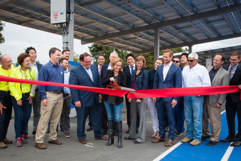 Solar Project Ribbon Cutting Ceremony